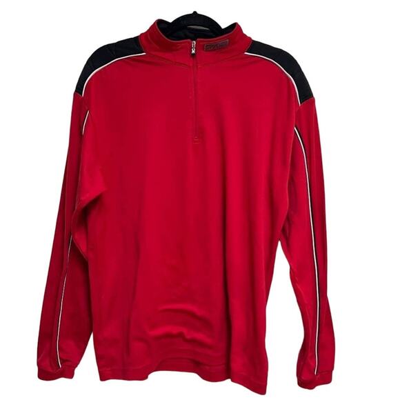 Vintage Spyder Red Ski or Snowboard Quarter Zip - Picture 1 of 10